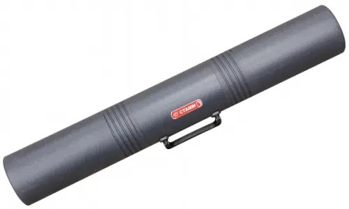 Тубус с ручкой 3-х секционный (серый) (ПТ42)