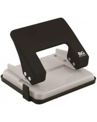 Дырокол металлический 20 листов,с линейкой,черно-серый (DMc_20a 6420)