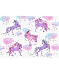 Цветная пленка для уроков труда &quot;Единороги&quot; (50х70 см) (48321)
