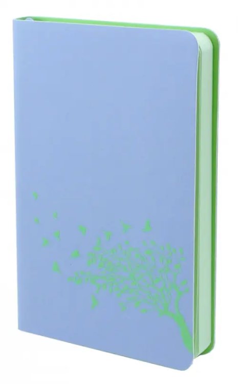 Ежедневник недатированный &quot;Софт-тач. Голубой&quot; (96 листов, А6) (45311)