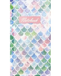 Записная книжка &quot;Notebook. Морское сияние&quot; (80 листов, 110х206 мм, линия, точка) (50727)