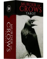 Таро мини Ворон Смерти. Mini Tarot Murder of Crows, 78 карт