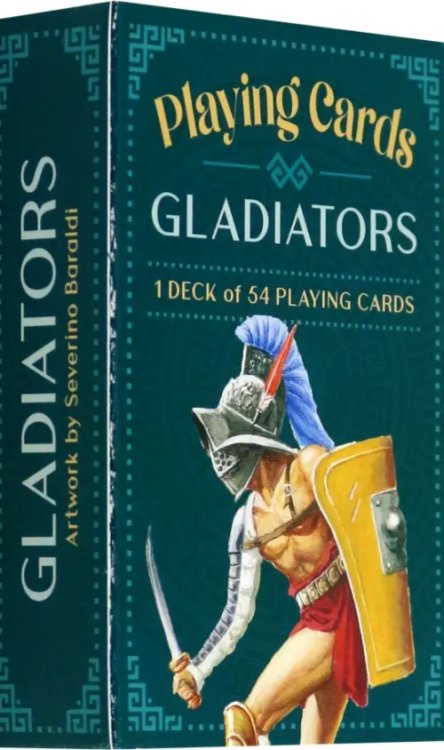 Обложка книги «Карты игральные Гладиаторы. Gladiators», ISBN 9788865279403