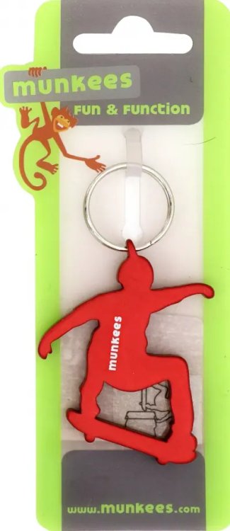 Брелок Munkees Скейтбордист (3494) Брелок Munkees Скейтбордист (3494)