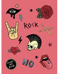 Тетрадь "Punk's not dead" (48 листов, А5, клетка)