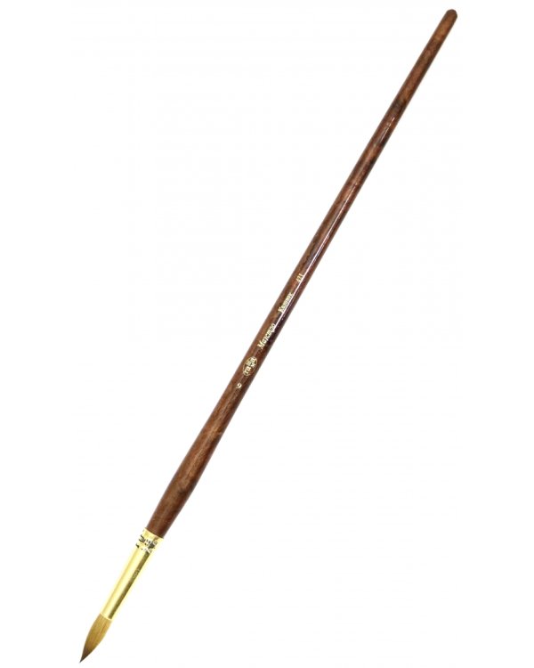 Кисть колонок №6 "Маэстро", круглая (421.006)