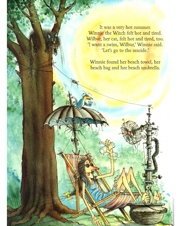 Winnie and Wilbur at the Seaside