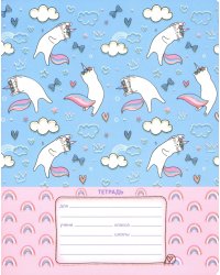 Тетрадь 12 листов, линия "Cute note" (Т5ск12_бл 8662)
