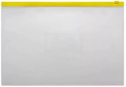 Папка на молнии ZIP (A4, желтая) (BPM4AYEL)