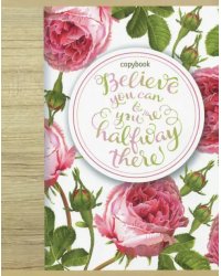 Тетрадь 48 листов "Нежные цветы" (27822)