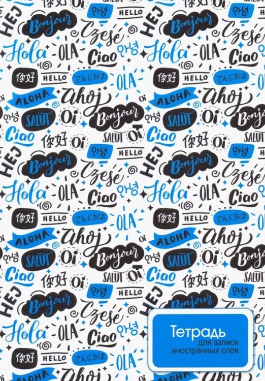 Тетрадь для записи иностранных слов "Слова" (48 листов, А5) (С0837-21)