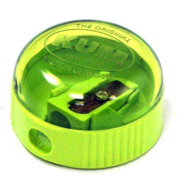 Точилка одинарная пластмассовая, круглая (K-210K1 Pop)