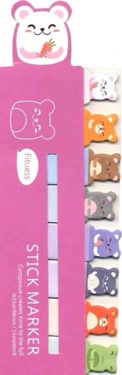 Набор блоков для записи с липким слоем (M-3669)