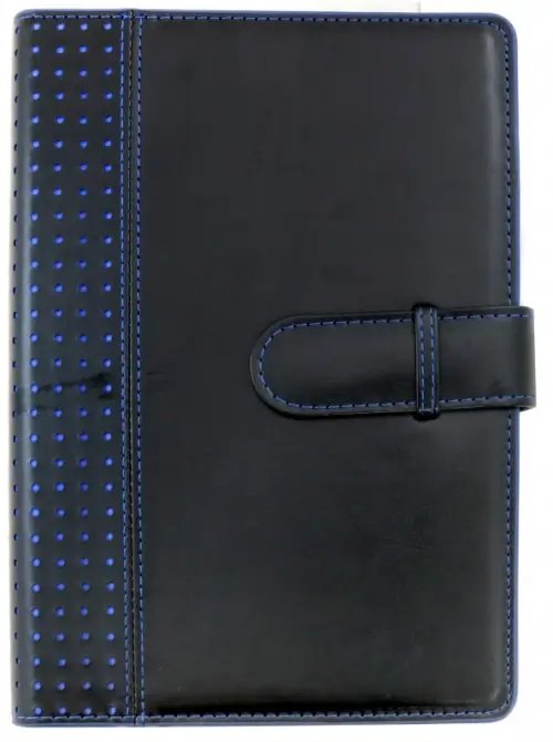 Ежедневник-органайзер полудатированный 192 листа, А5+ "САРИФ ЧЕРНЫЙ" (47532)