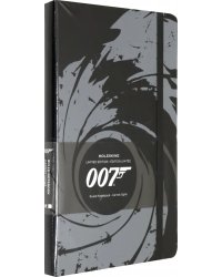 Блокнот 96 листов, 13*21 см "JAMES BOND" черный (LEJB02QP060A)