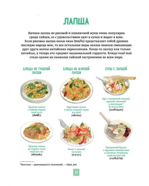 Тайская кухня в иллюстрациях. Рецепты и маленькие истории о тайской гастрономической культуре