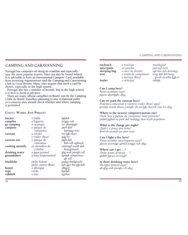Portuguese Phrase Book