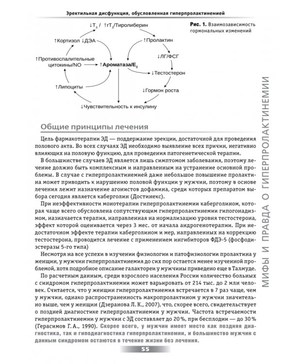 Дополнительное изображение книги «Мифы и правда о гиперпролактинемии. Избранные лекции. Учебное пособие»