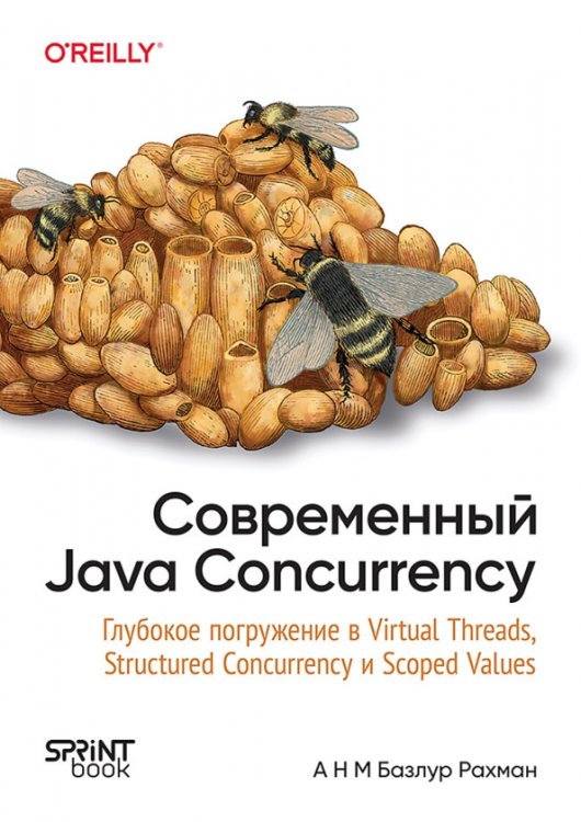 Обложка книги «Современный Java Concurrency. Глубокое погружение в Virtual Threads, Structured Concurrency и Scoped» — Рахман А Н М Базлур, ISBN 9786011286763