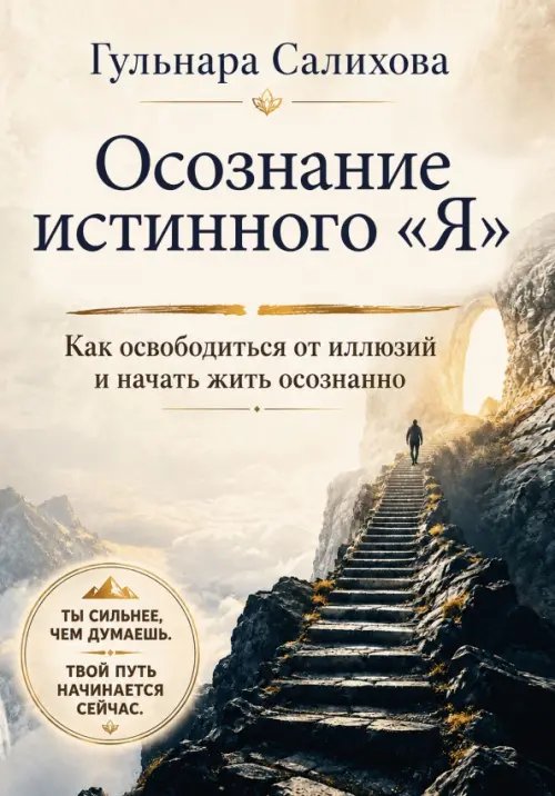 Обложка книги «Осознание истинного "Я". Как освободиться от иллюзий и начать жить осознанно» — Салихова Гульнара, ISBN 9785002286614