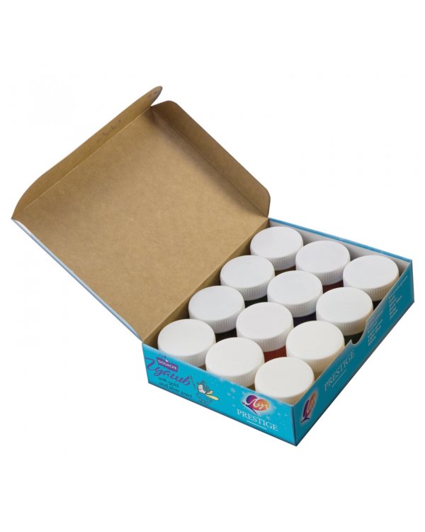 Гуашь "Престиж" с золотом и серебром