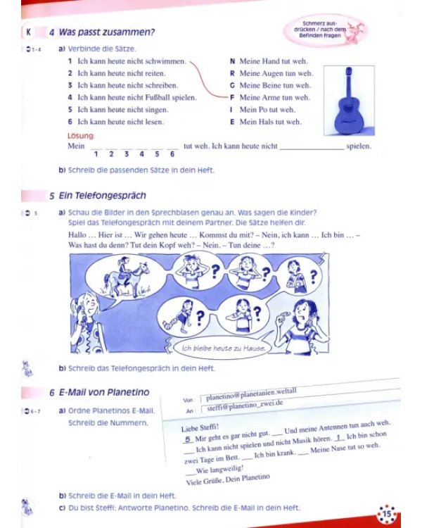 Planetino 2. Deutsch für Kinder. Arbeitsbuch