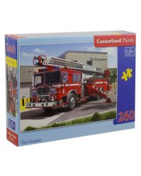 Пазл. Пожарная машина, 260 элементов