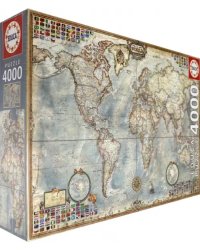 Пазл. Политическая карта мира, 4000 элементов
