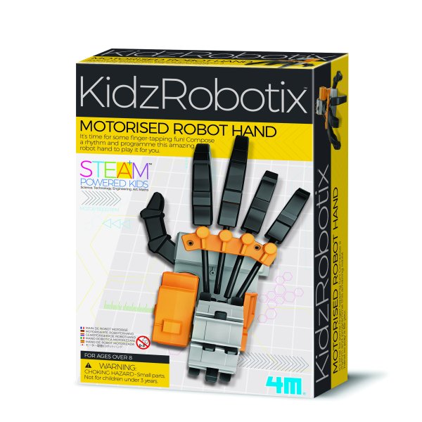 4M KidzRobotix Набор для творчества Рука-робот 4M KidzRobotix Набор для творчества Рука-робот