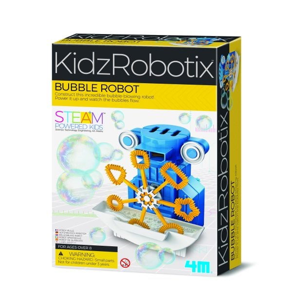 4M KidzRobotix Набор для творчества Робот для мыльных пузырей 4M KidzRobotix Набор для творчества Робот для мыльных пузырей