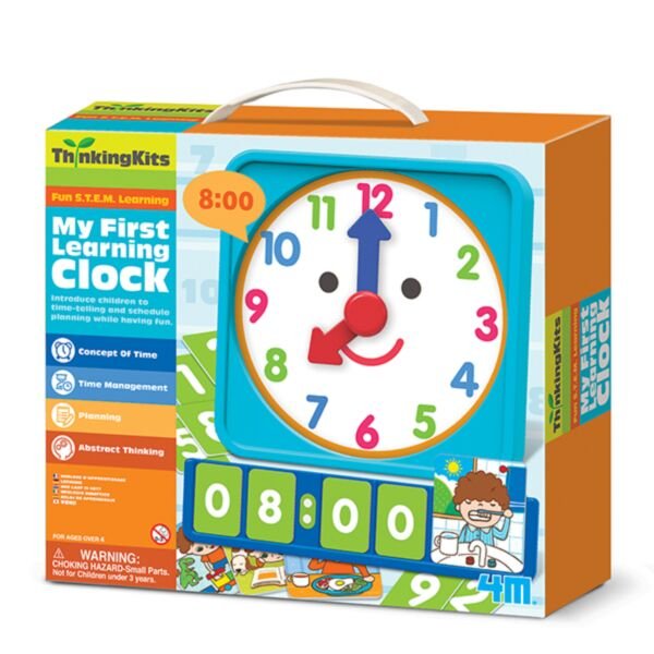 4M Thinking Kits Набор Мои первые часы