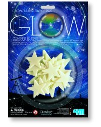 4М Звезды светящиеся в темноте, 16 шт.