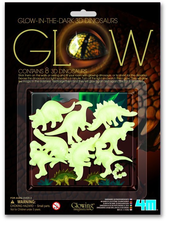4M Динозавры светящиеся в темноте
