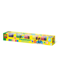 SES Пальчиковые краски 6 цветов