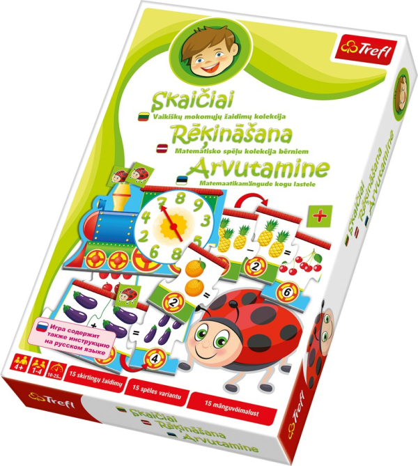 Обложка книги «TREFL Обучающая игра Арифметика»