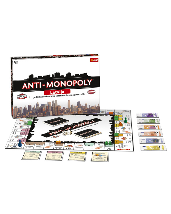 TREFL Game Anti-Monopoly (на латышском яз.)