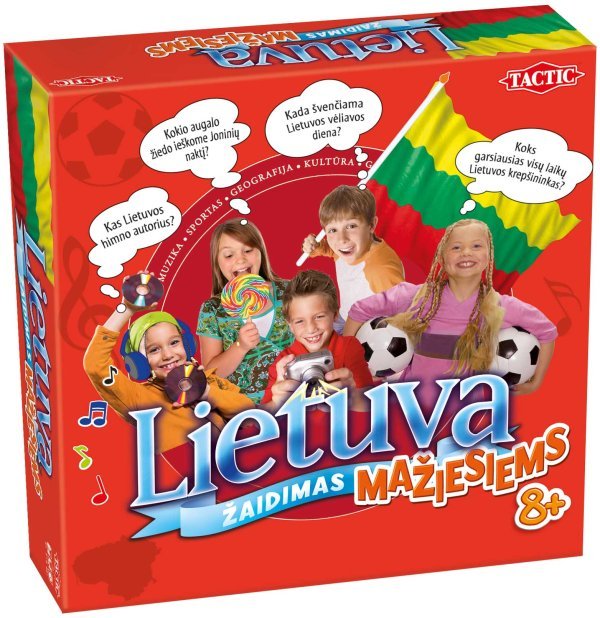 TACTIC Настольная игра Lithuania Trivia Junior (на литовском яз.) TACTIC Настольная игра Lithuania Trivia Junior (на литовском яз.)
