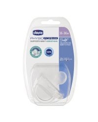 CHICCO Пустышка силикон Physio, 16 м+