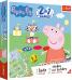 TREFL PEPPA PIG Настольная игра 2 в 1 Свинка Пеппа