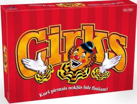 TACTIC Настольная игра "Цирк" (на латышском яз.)