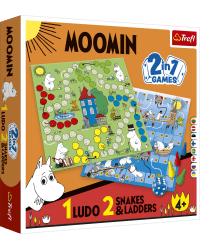 TREFL MOOMIN Муми-тролли змеи&лестницы