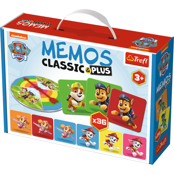TREFL PAW PATROL Мемо Классик Плюс Щенячний патруль TREFL PAW PATROL Мемо Классик Плюс Щенячний патруль