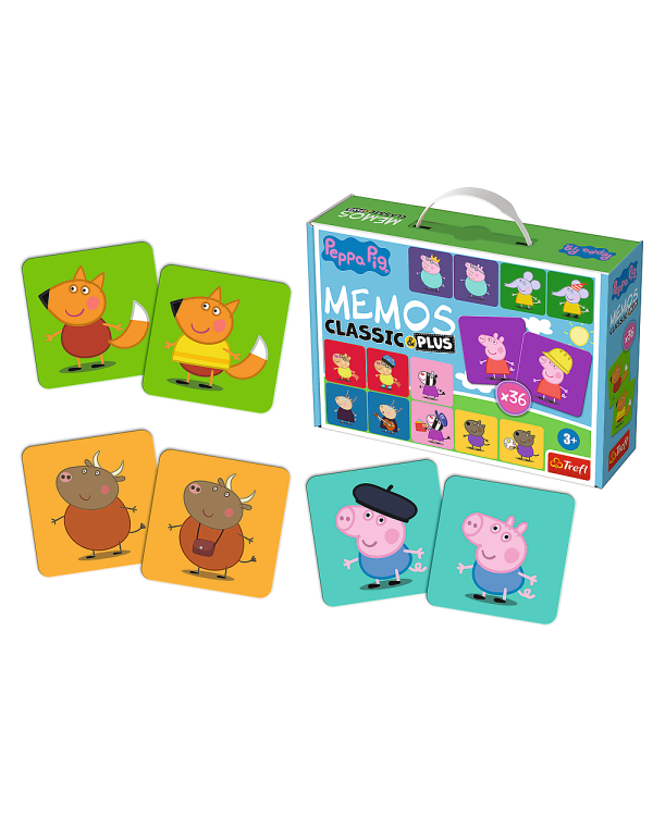 TREFL PEPPA PIG Мемо Классик Плюс Свинка Пеппа