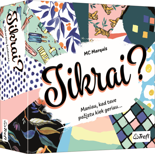 Обложка книги «TREFL Настольная игра "Серьёзно?" (на литовском языке)»
