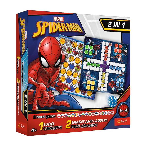 TREFL SPIDER-MAN Настольная игра 2 в 1 Человек-паук