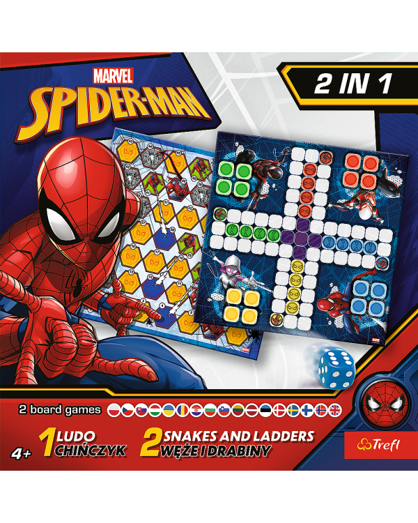 TREFL SPIDER-MAN Настольная игра 2 в 1 Человек-паук