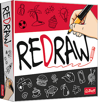TREFL Настольная игра Redraw (на латышском языке)
