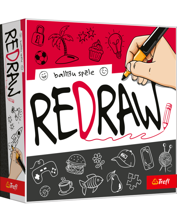 TREFL Настольная игра Redraw (на латышском языке)