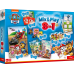 TREFL PAW PATROL 8in1 Mix&play набор настольных игр