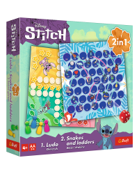 TREFL DISNEY STITCH Настольная игра 2 в 1, Лило и Стич